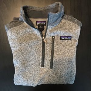 Patagonia - Grey 1/4 Zip - Medium